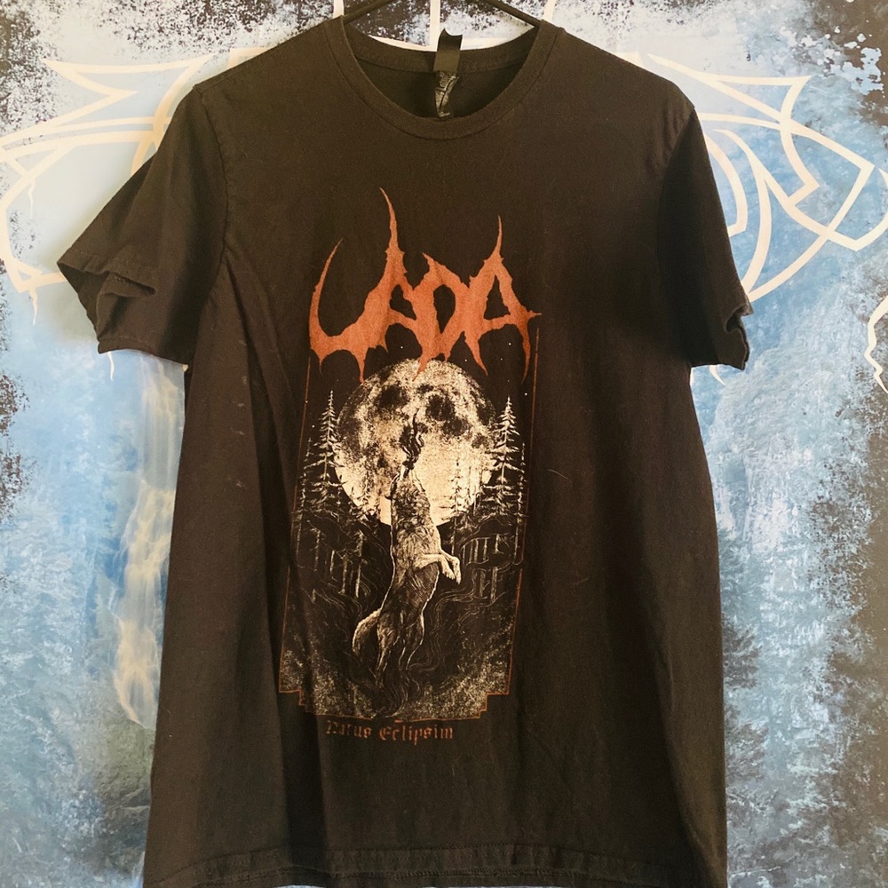 UADA Black Metal Band Shirt sz M